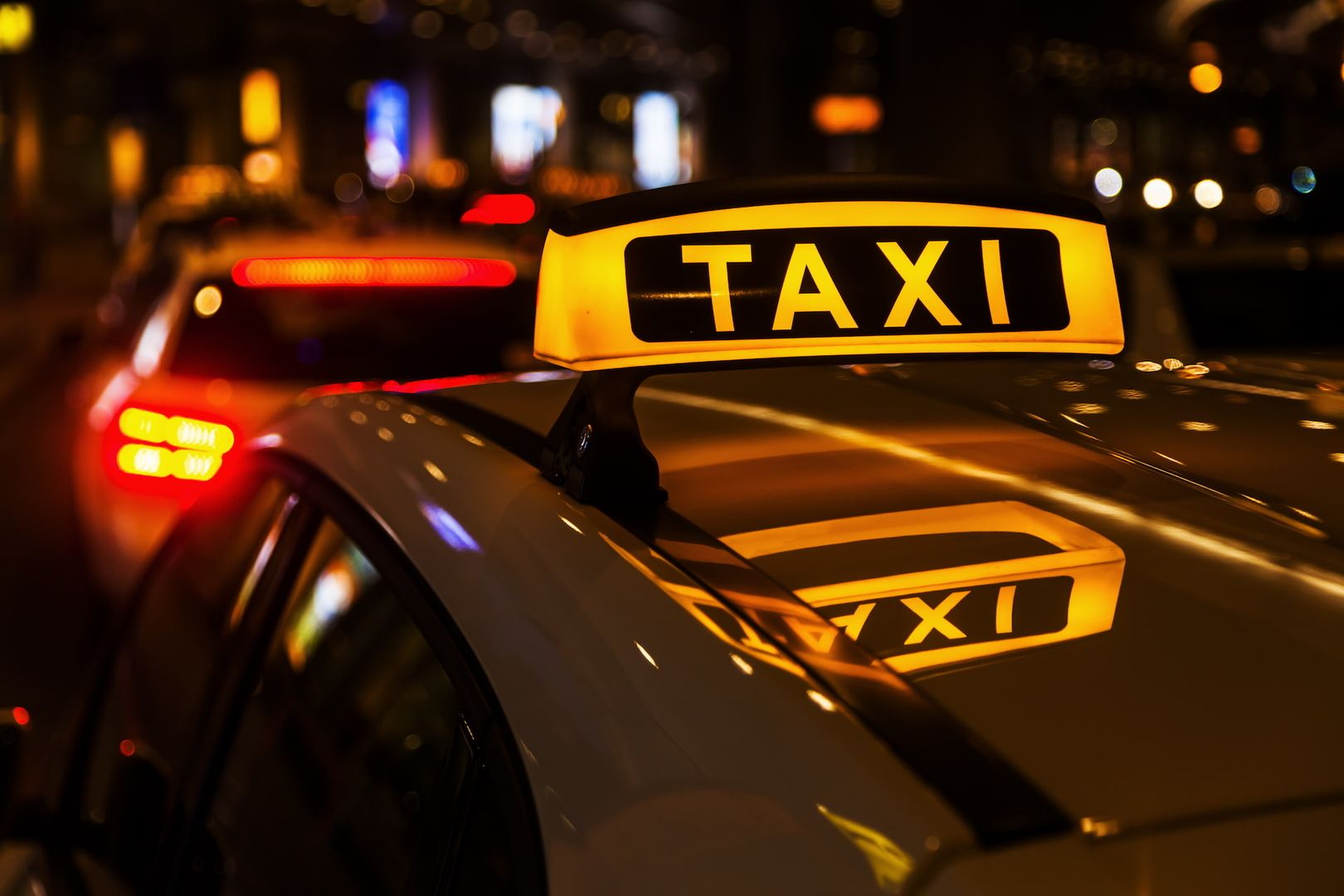 Taxi in der Nacht